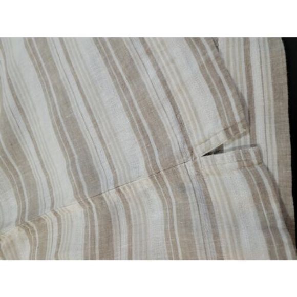 L.L.Bean Women's 3/4 Sleeves Striped Linen Tunic Top Size XL - Picture 6 of 10